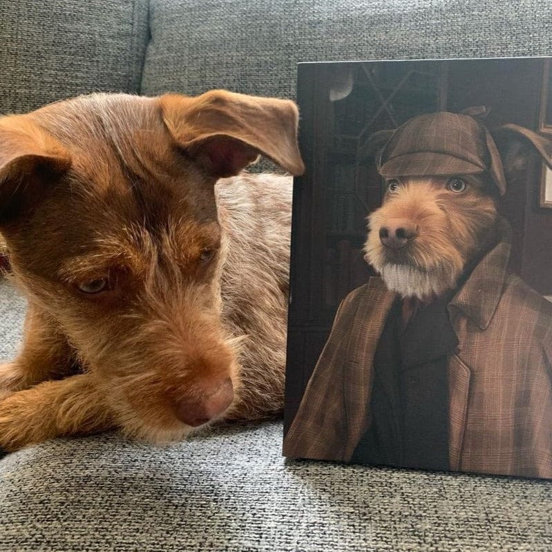 The Detective - Custom Pet Canvas