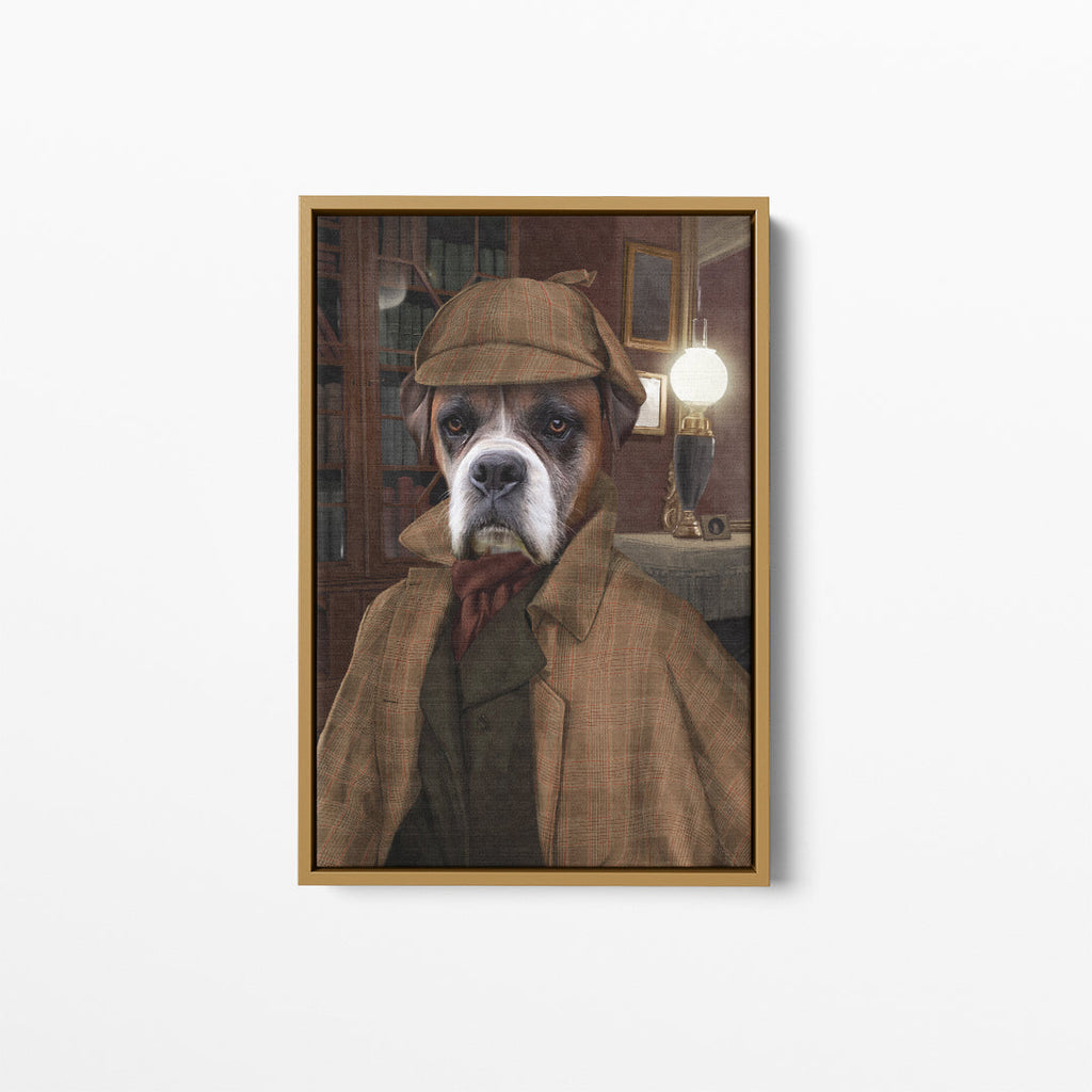 The Detective - Custom Pet Canvas
