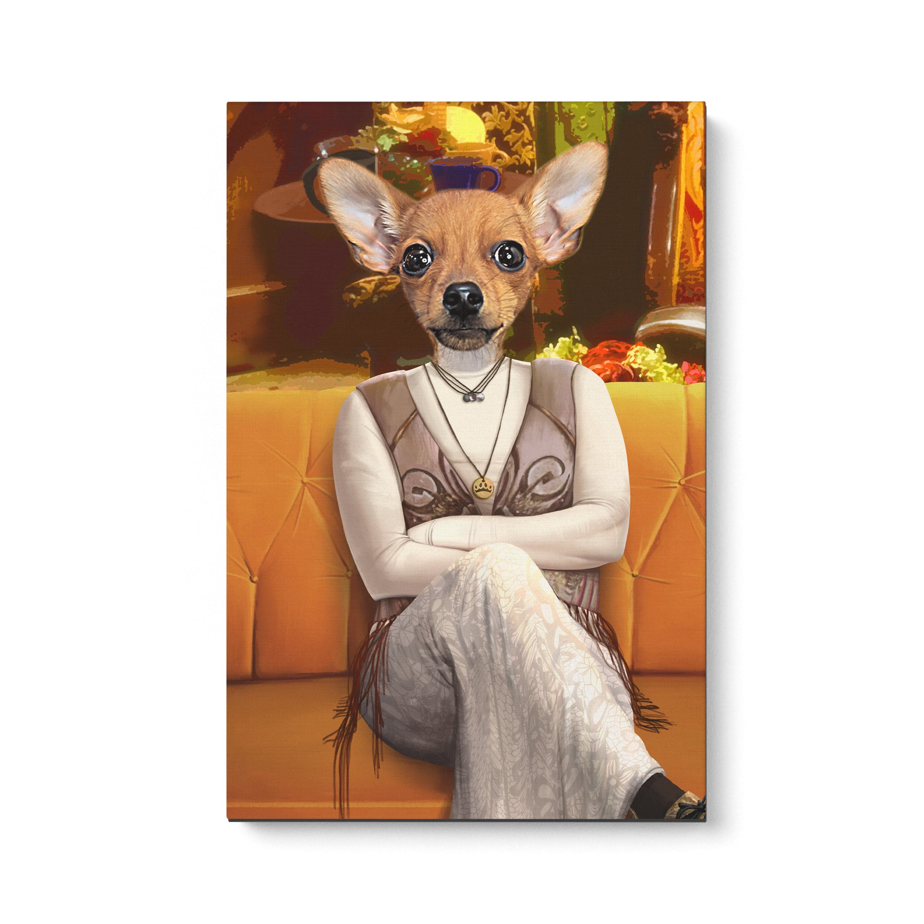 The Ditzy Friend - Custom Pet Canvas