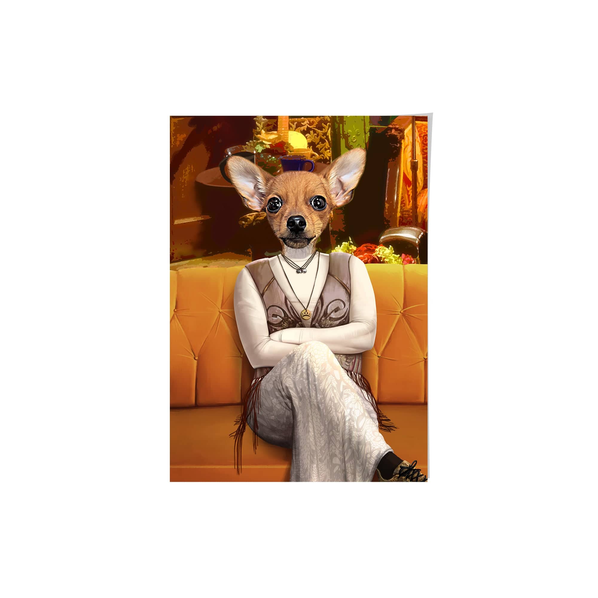 The Ditzy Friend - Custom Pet Poster
