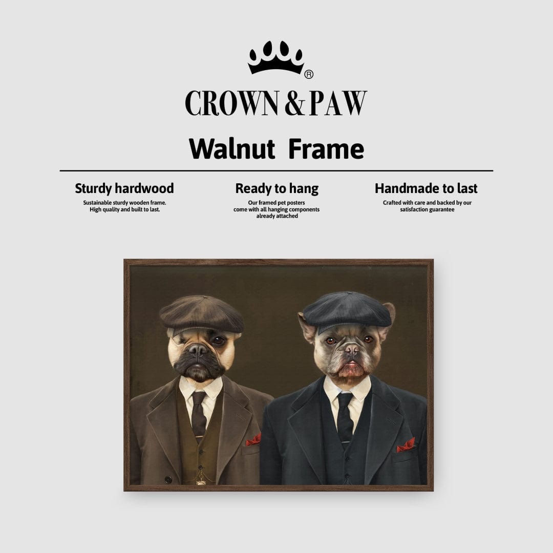 The Gangster Brothers - Custom Pet Poster