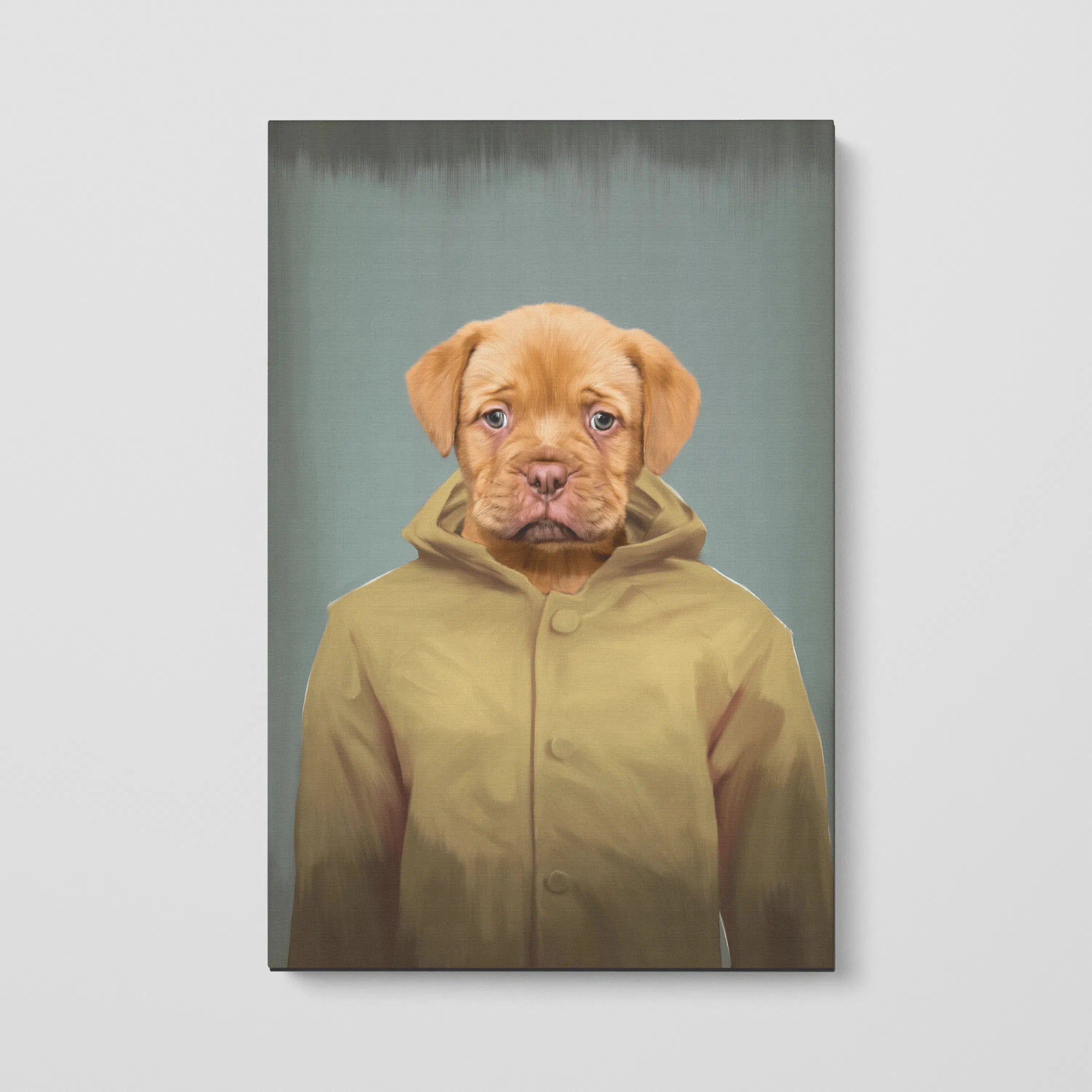Custom Crown and Paw Halloween Pet Portrait