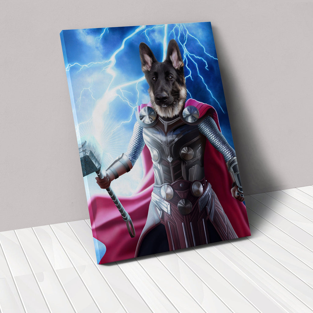 Goddess of Thunder - Custom Pet Canvas