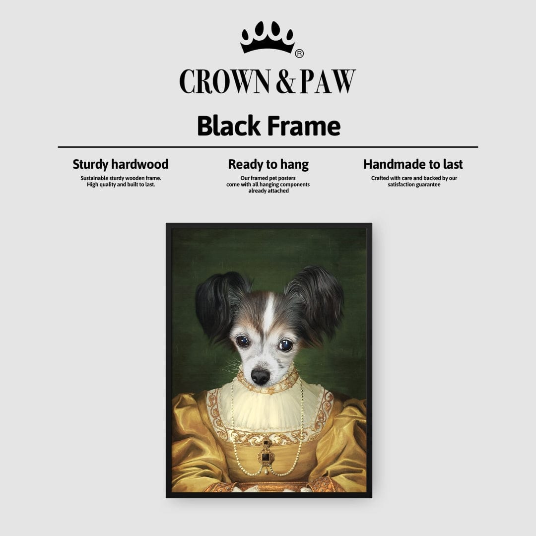 The Golden Girl - Custom Pet Poster