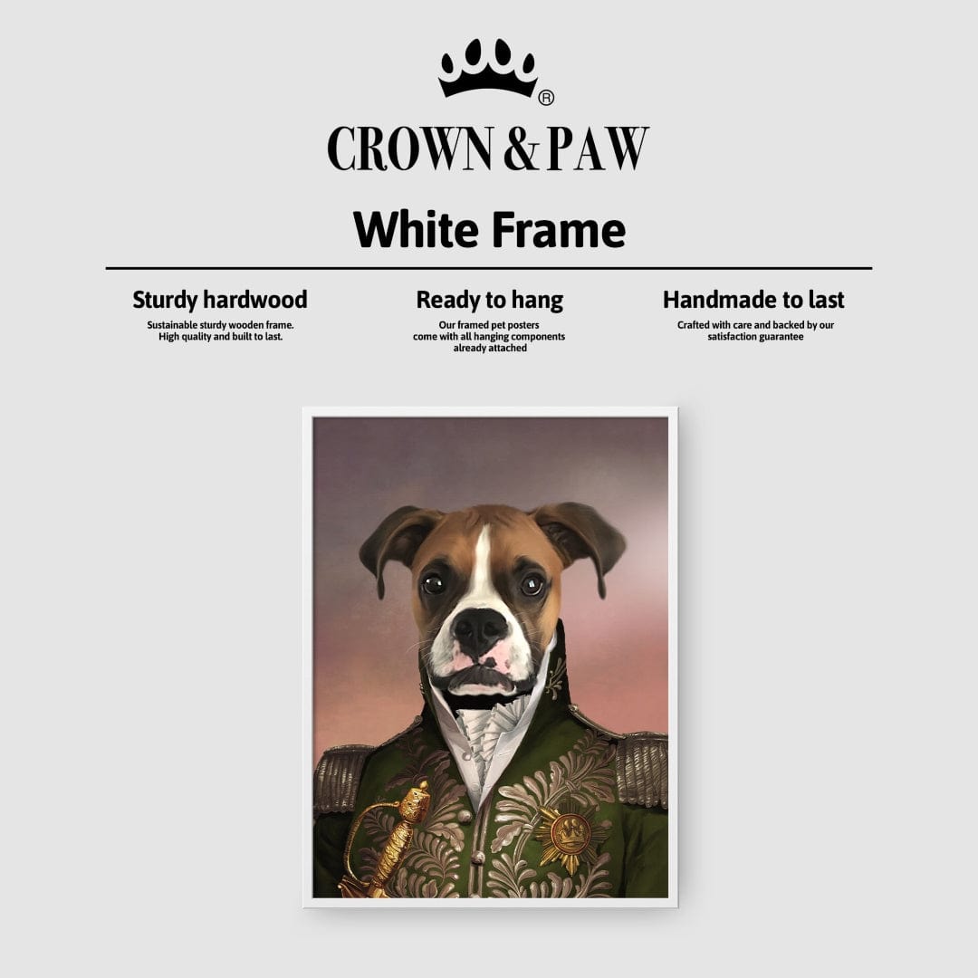 The Green General - Custom Pet Poster