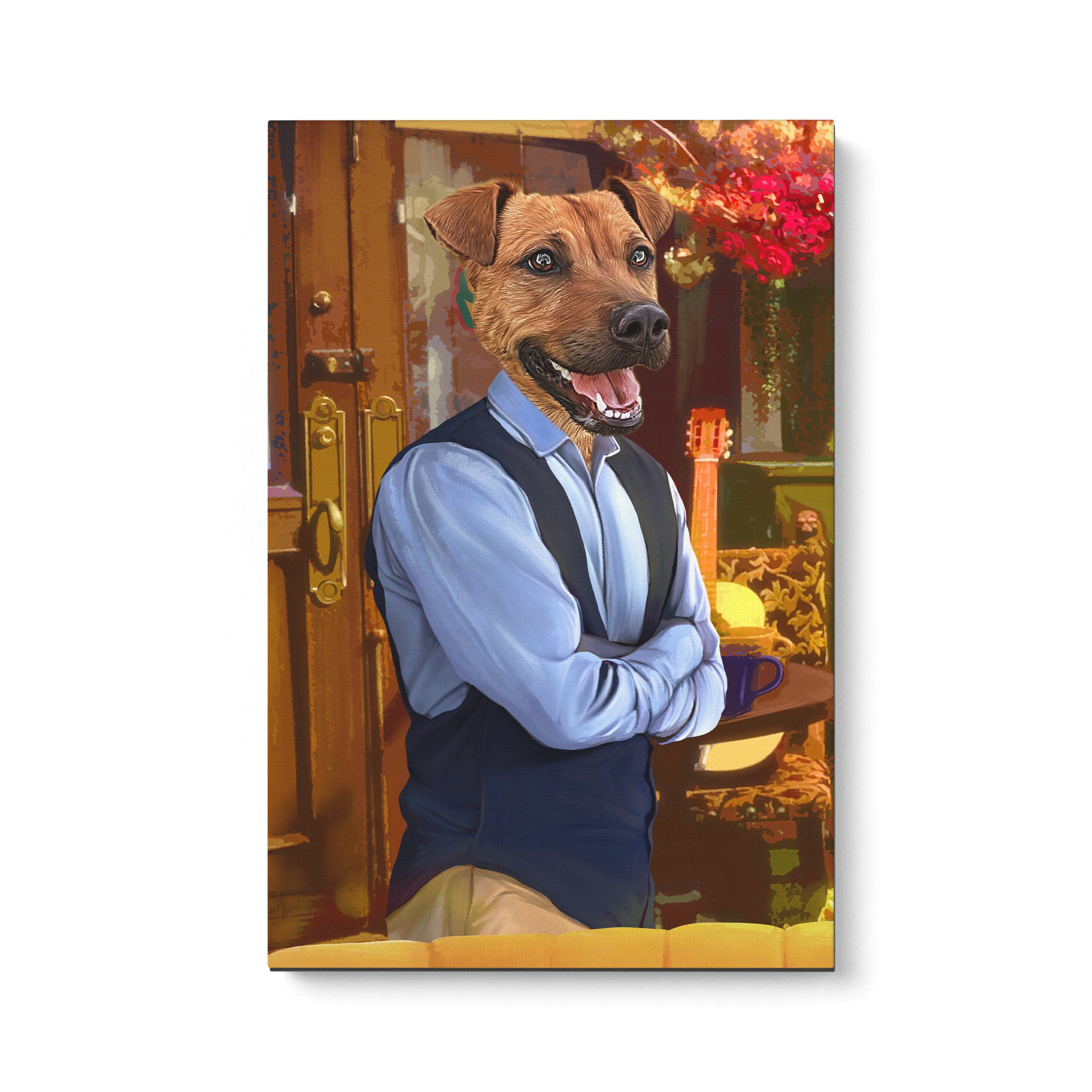 The Joker Friend - Custom Pet Canvas