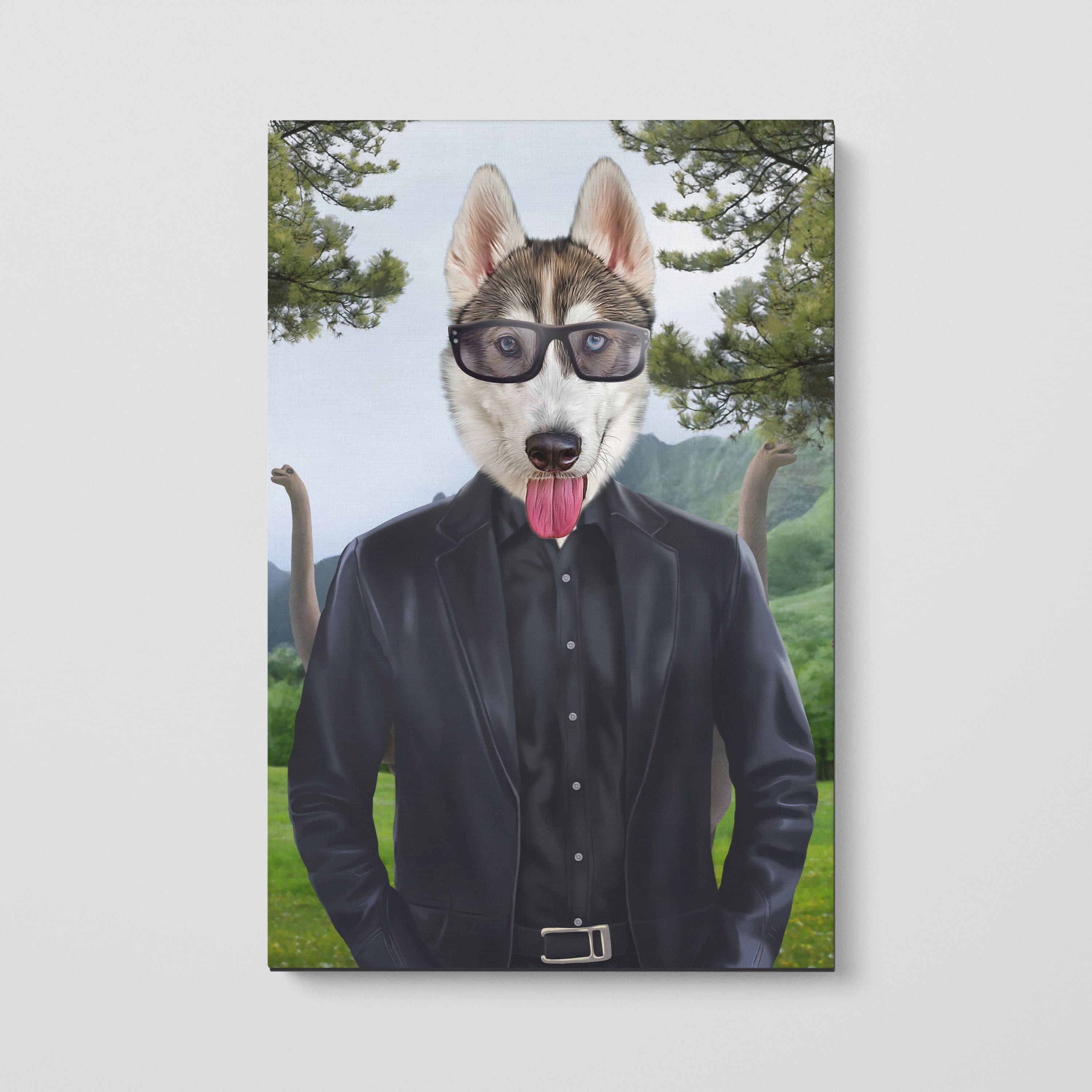 The Jurassic Nerd - Custom Pet Canvas