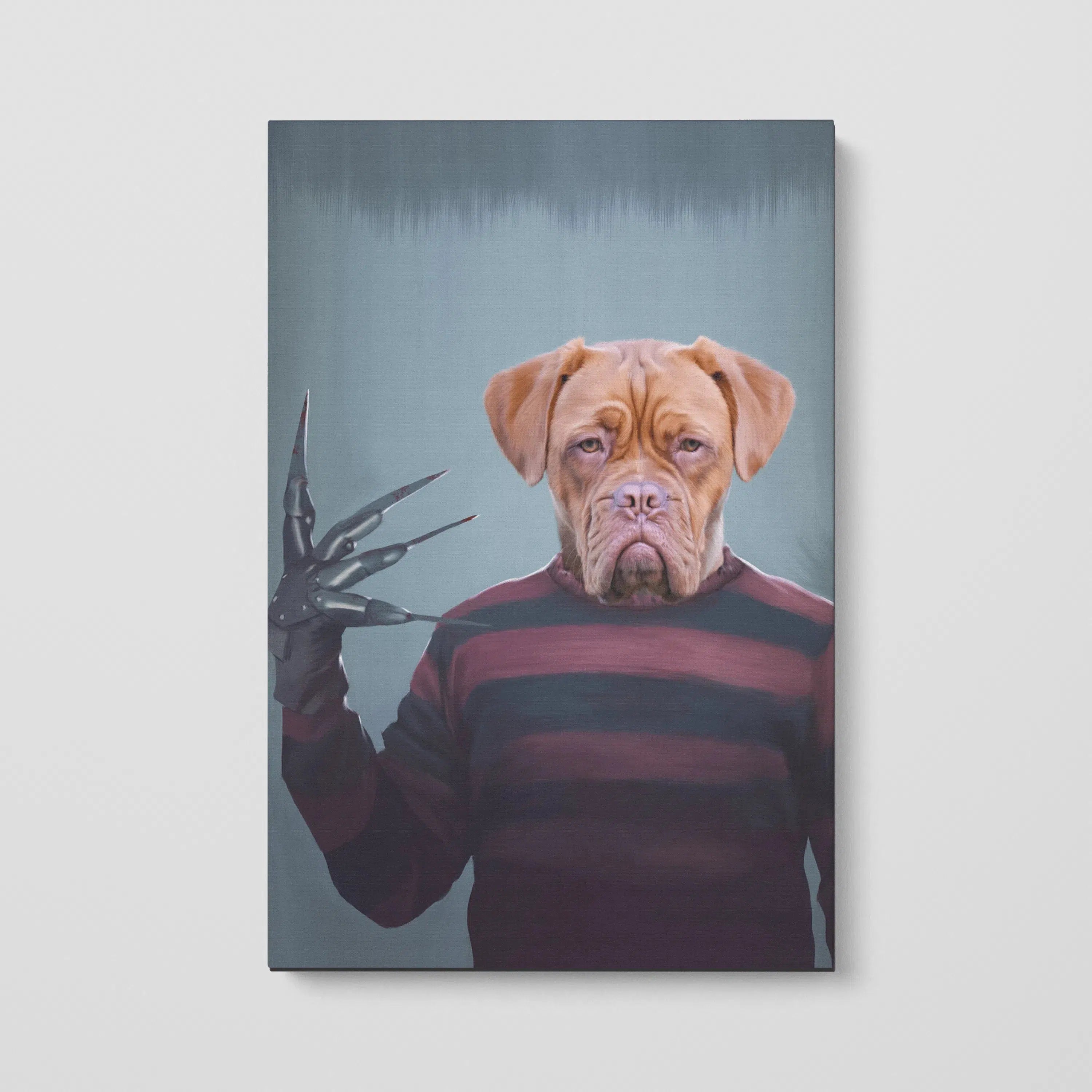Custom Crown and Paw Halloween Pet Portrait