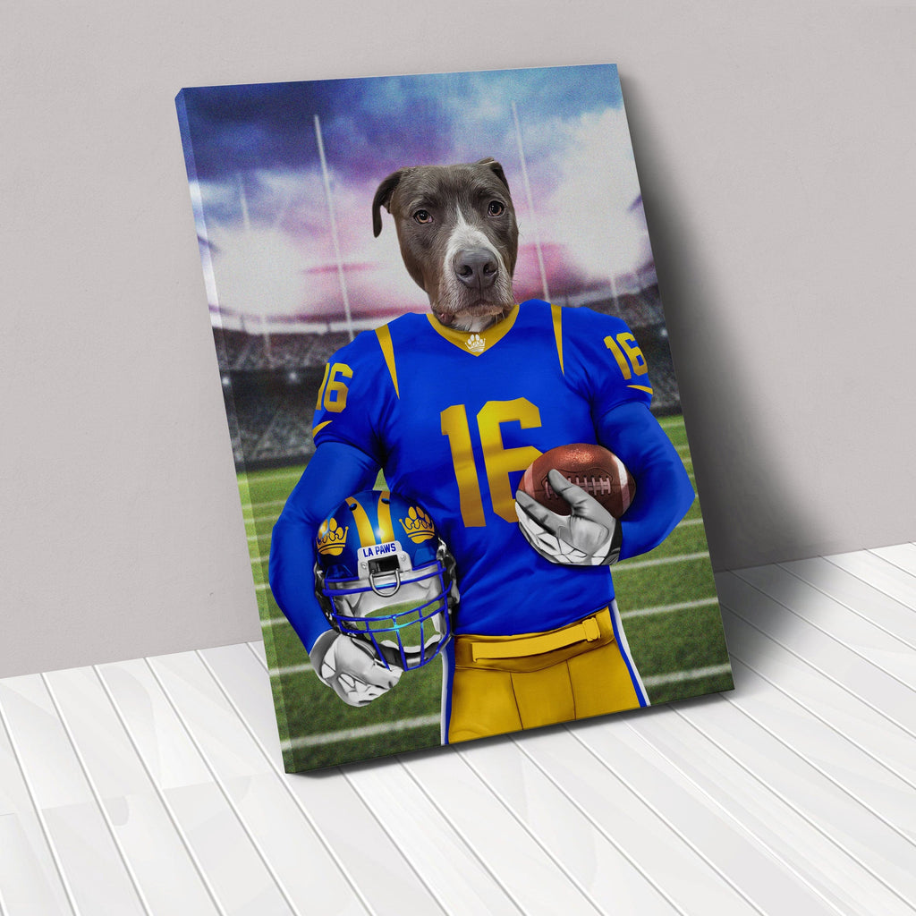 The LA Paws - Custom Pet Canvas