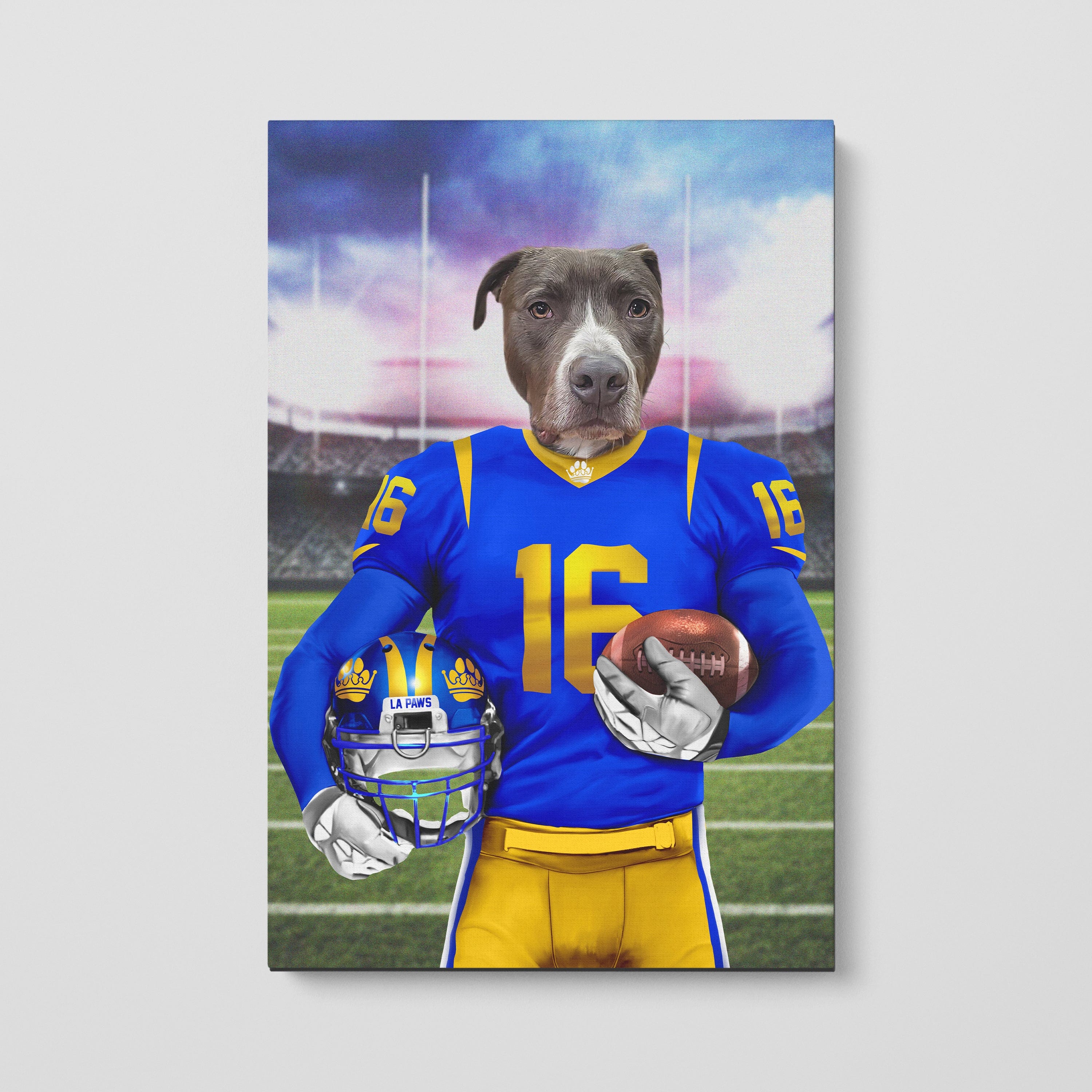 The LA Paws - Custom Pet Canvas