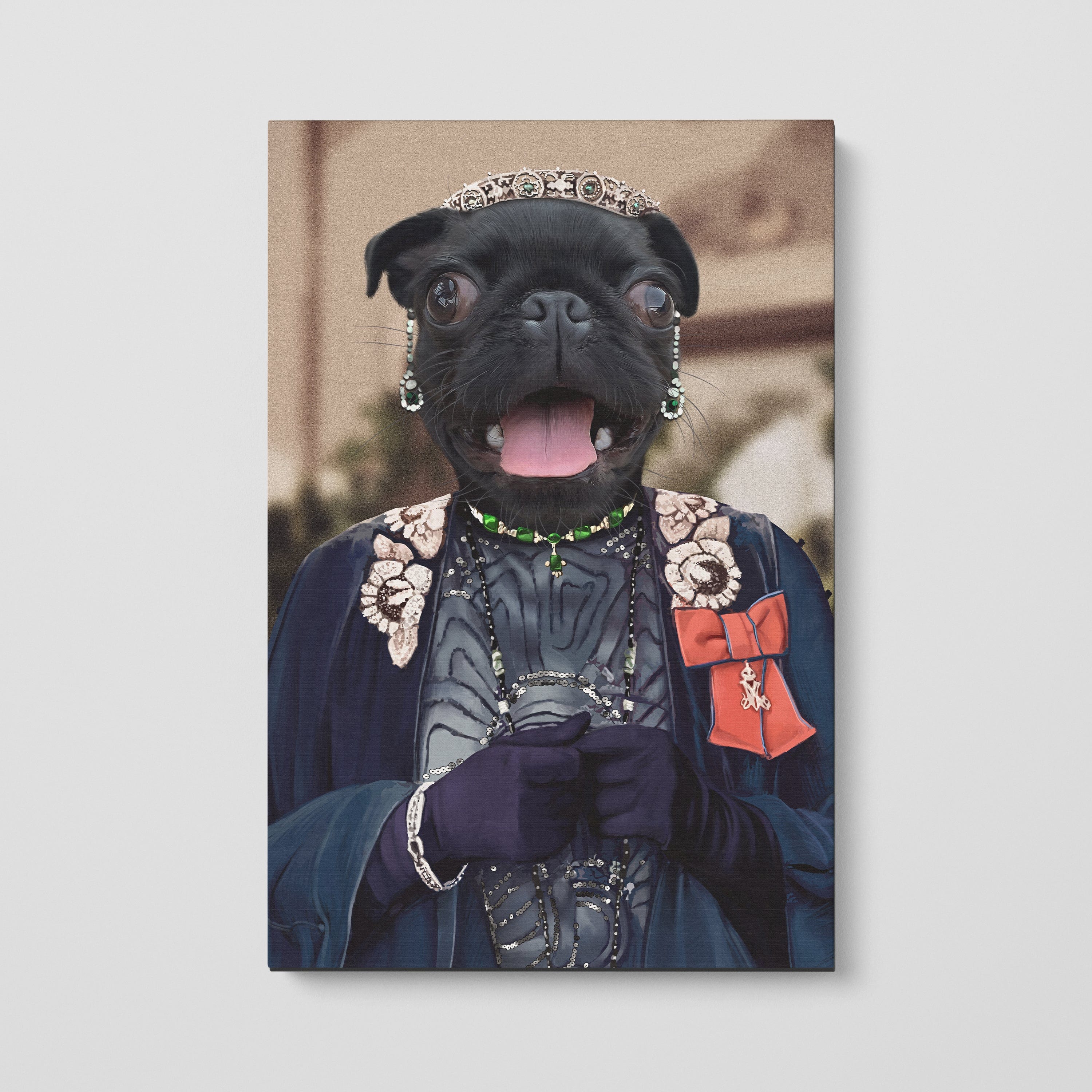 Lady Bagshaw - Custom Pet Canvas
