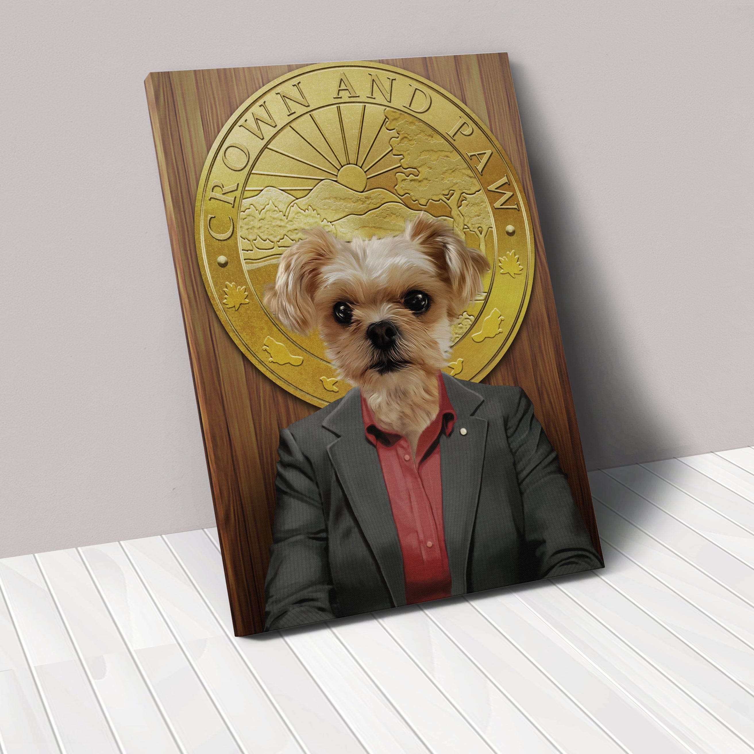 The Leslie - Custom Pet Canvas
