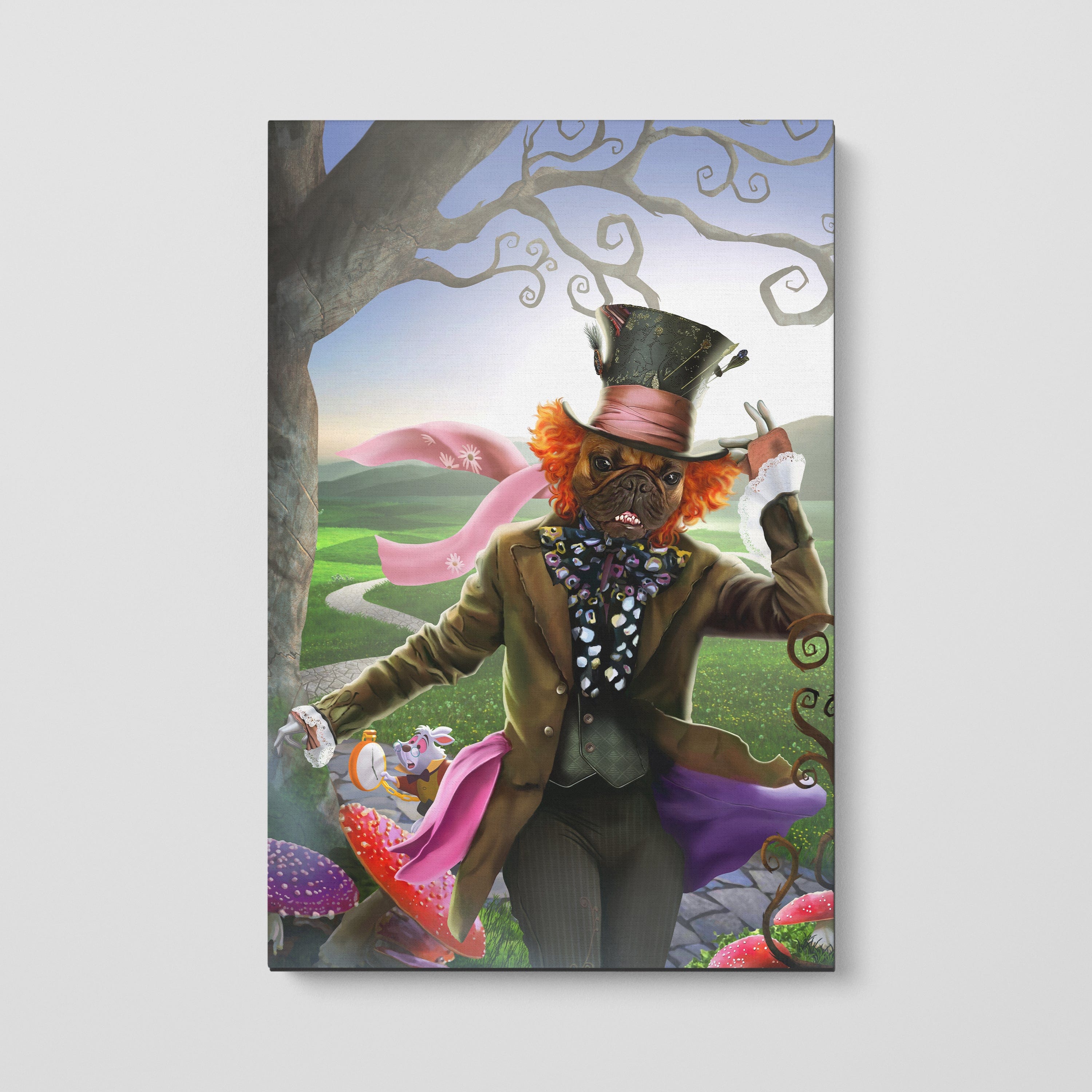 The Mad Tea Party - Custom Pet Canvas