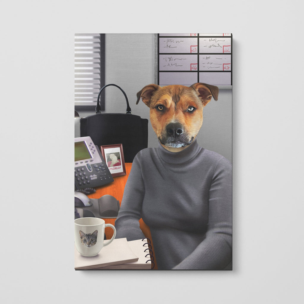The Mean One - Custom Pet Canvas