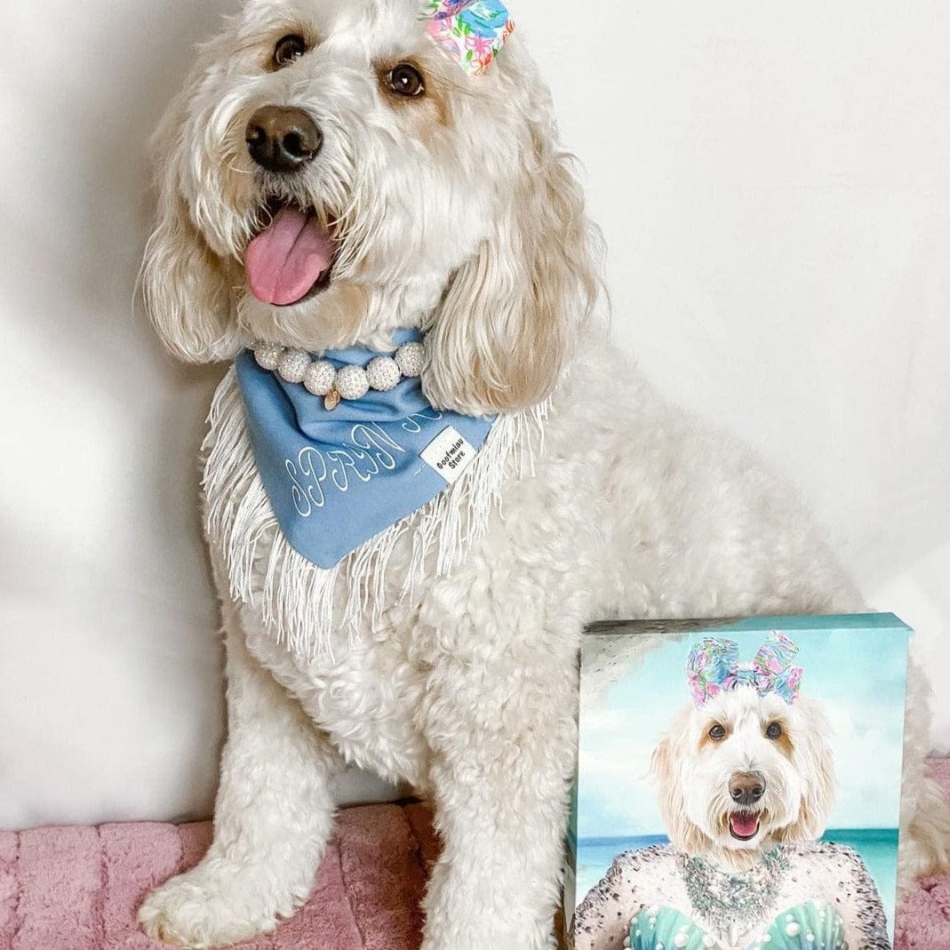 The Mermaid - Custom Pet Canvas