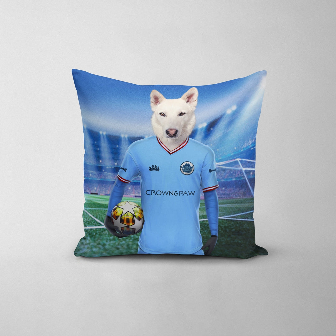 Pawchester City - Custom Throw Pillow