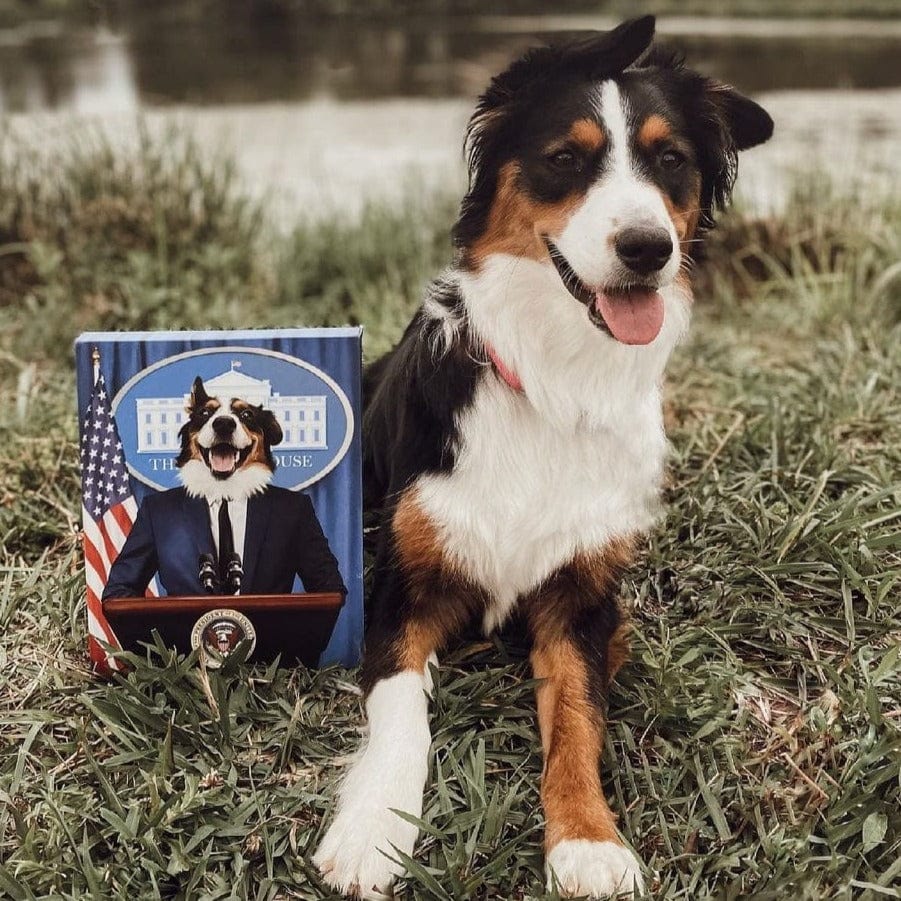 The Pawresident - Custom Pet Canvas
