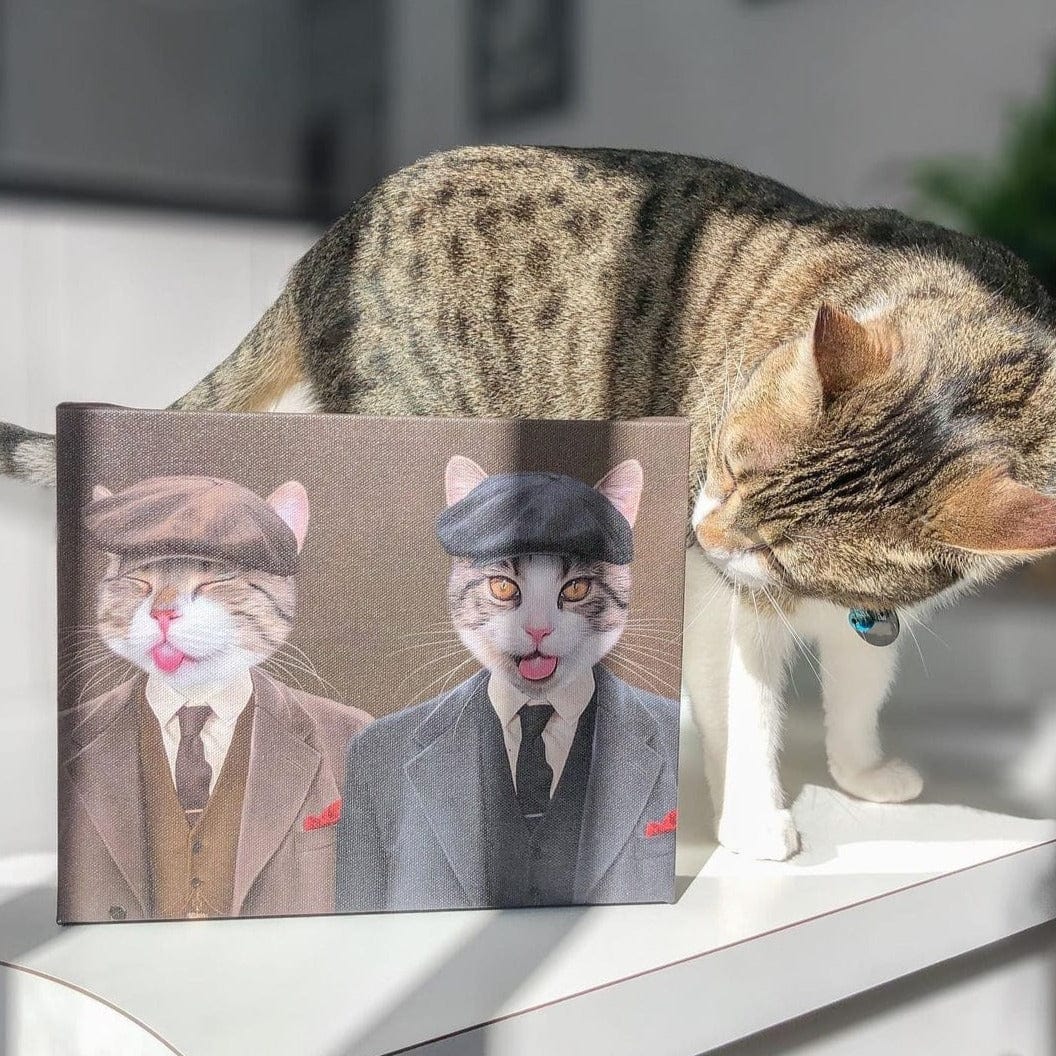 The Gangster Brothers - Custom Pet Canvas