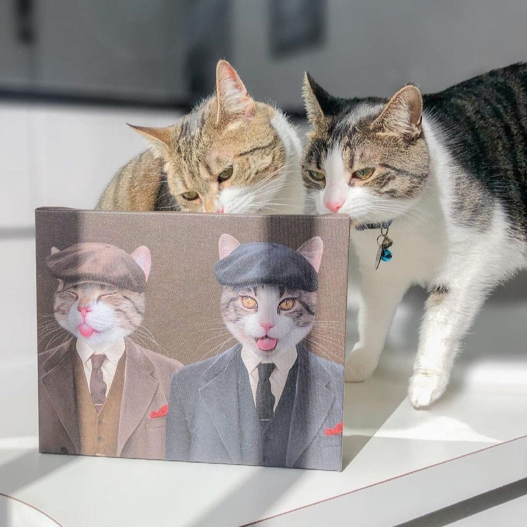 The Gangster Brothers - Custom Pet Canvas