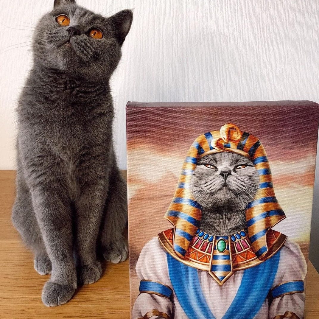 The Pharaoh - Custom Pet Canvas