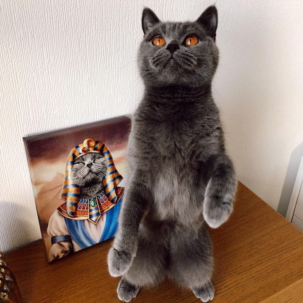 The Pharaoh - Custom Pet Canvas