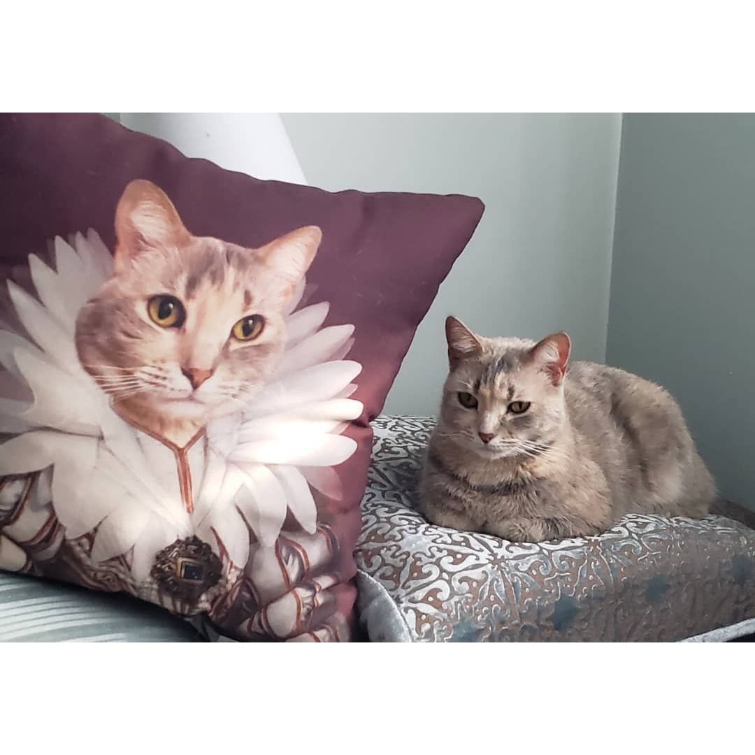 The Queen - Custom Throw Pillow