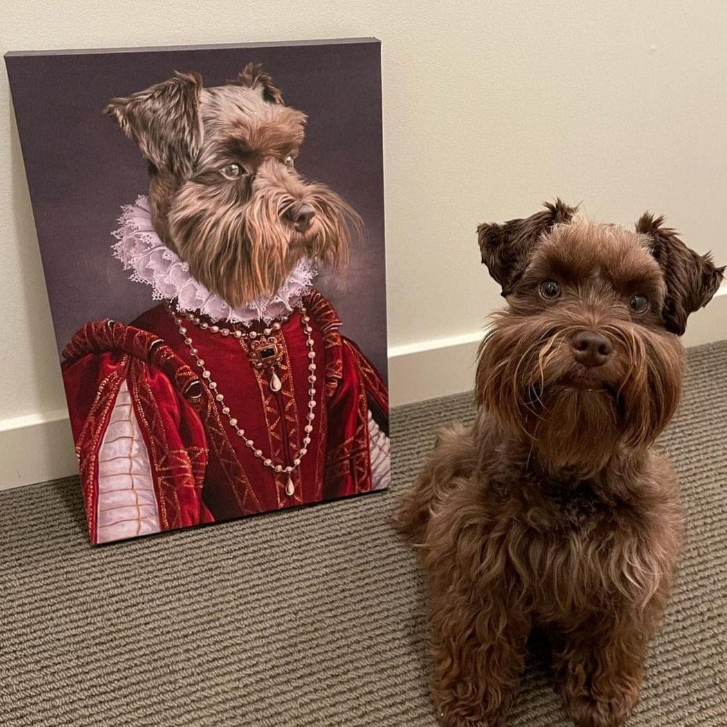 The Queen of Roses - Custom Pet Canvas