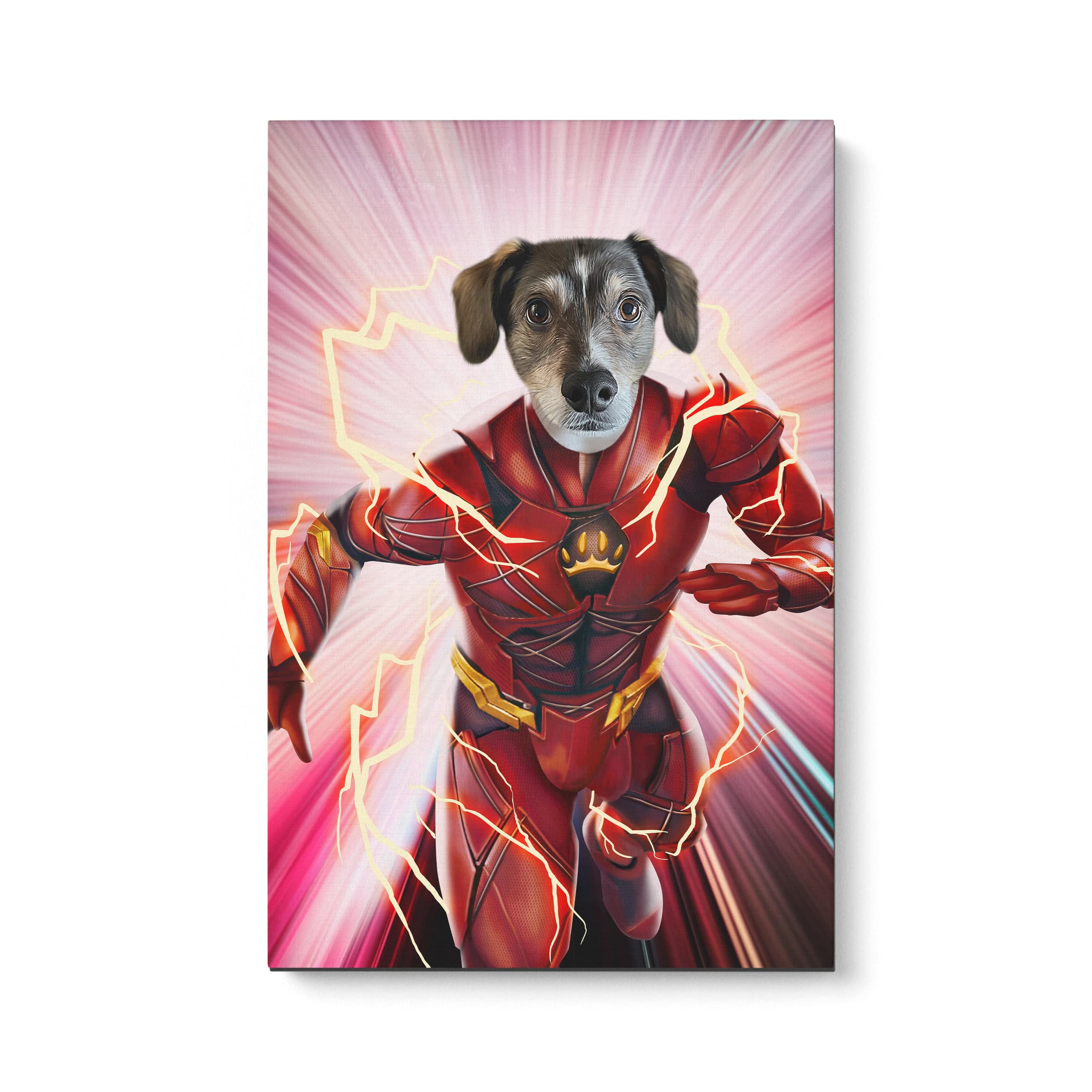 The Quick Hero - Custom Pet Canvas