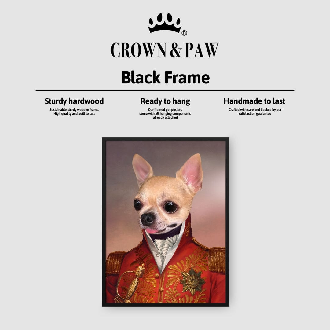 The Red General - Custom Pet Poster