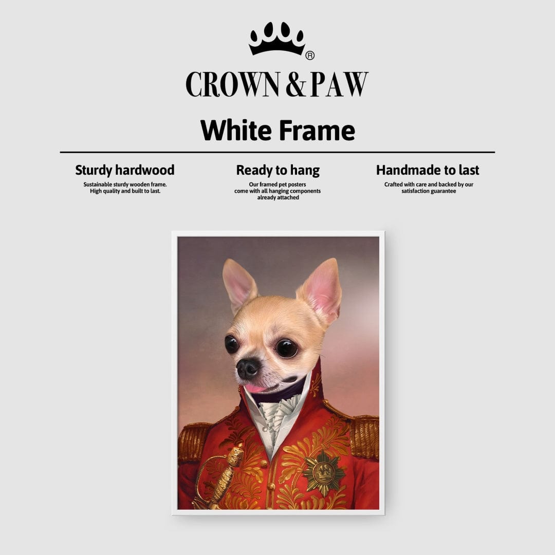 The Red General - Custom Pet Poster