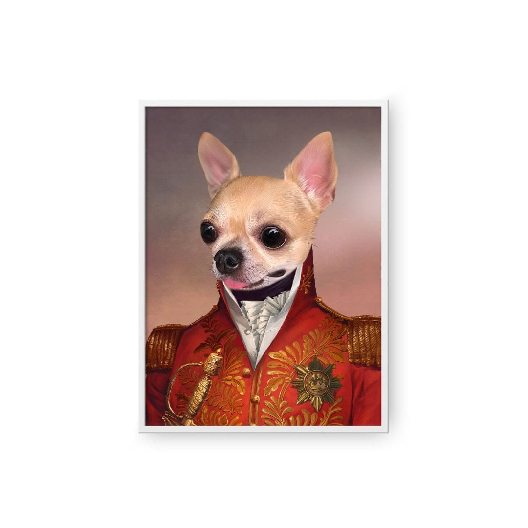 "Crown and Paw - Poster The Red General - Custom Pet Poster 8.3"" x 11.7"" / White"