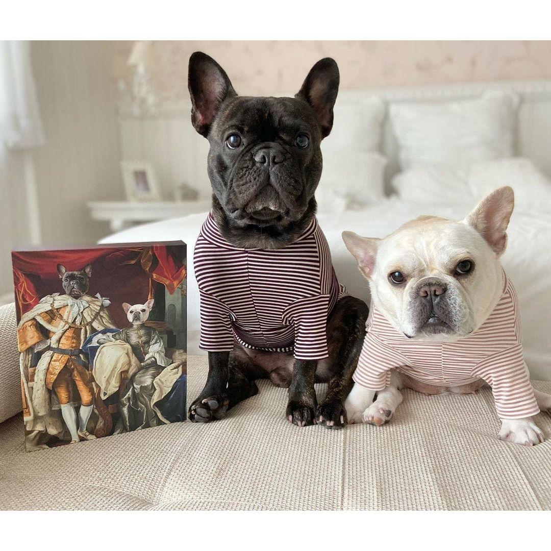 The Royal Couple - Custom Pet Canvas