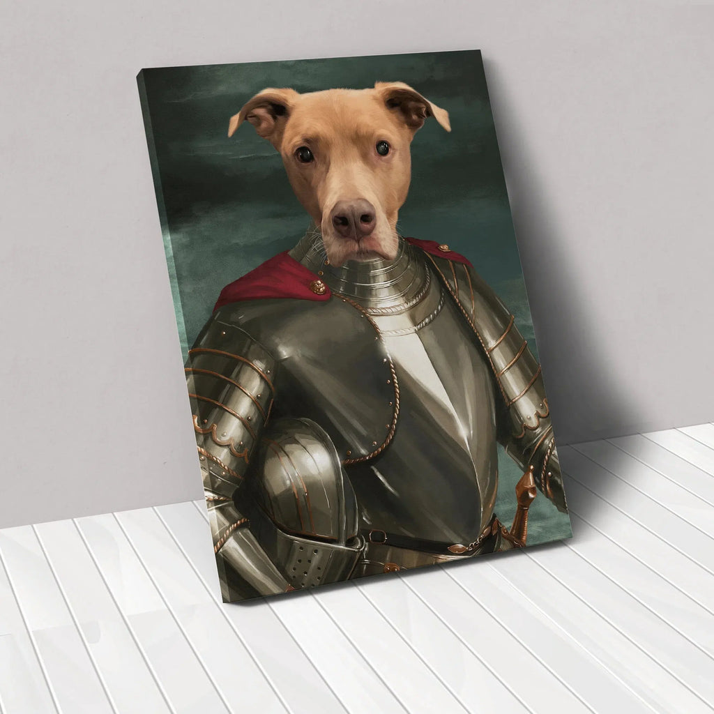The Royal Knight - Custom Pet Canvas