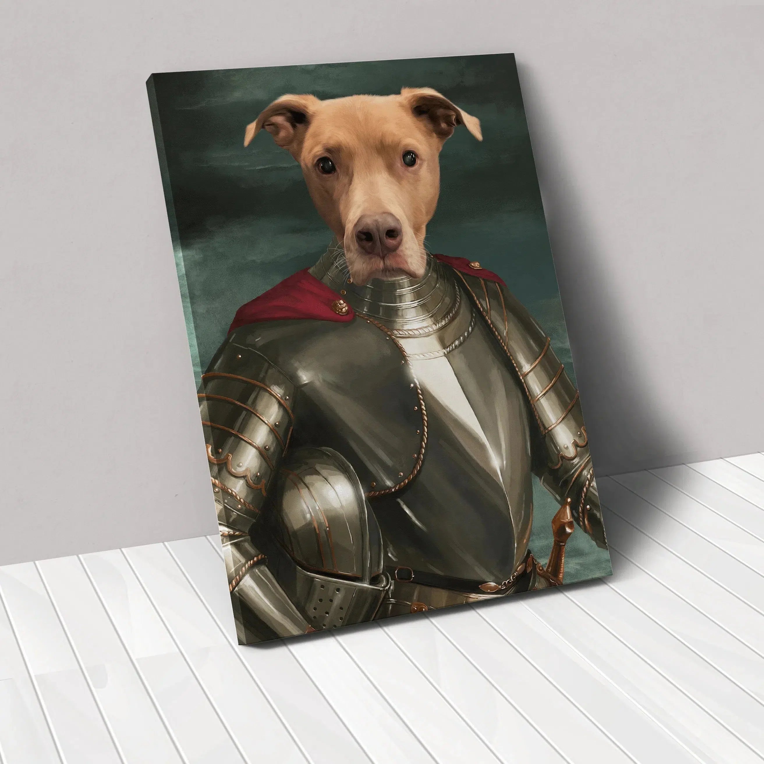 The Royal Knight - Custom Pet Canvas