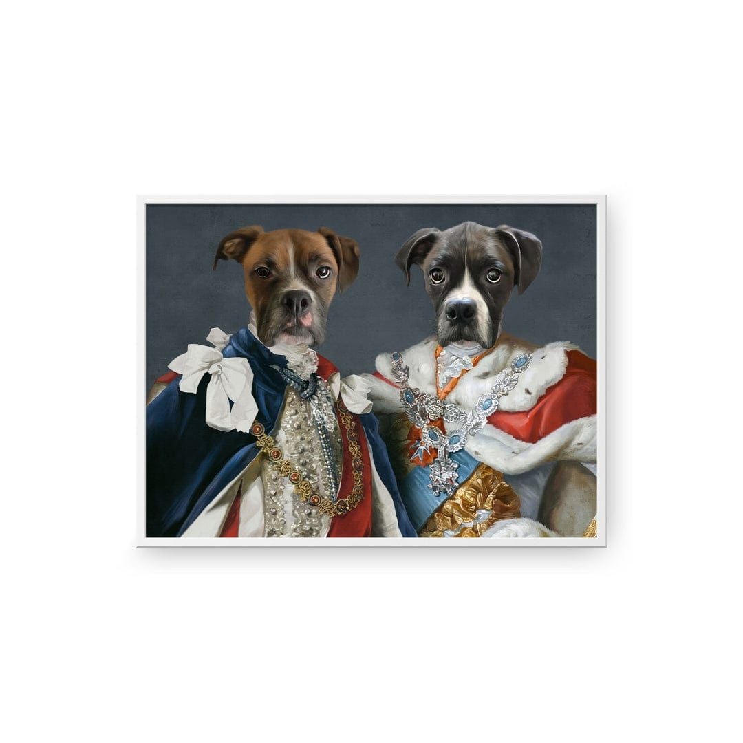 "Crown and Paw - Poster The Rulers - Custom Pet Poster 8.3"" x 11.7"" / White"