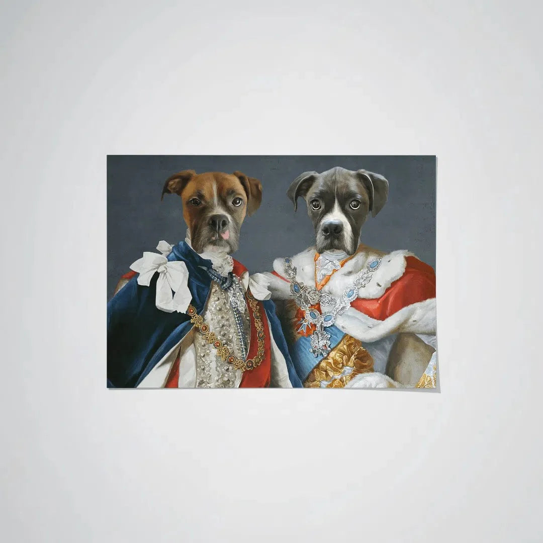 "Crown and Paw - Poster The Rulers - Custom Pet Poster 8.3"" x 11.7"" / Unframed"