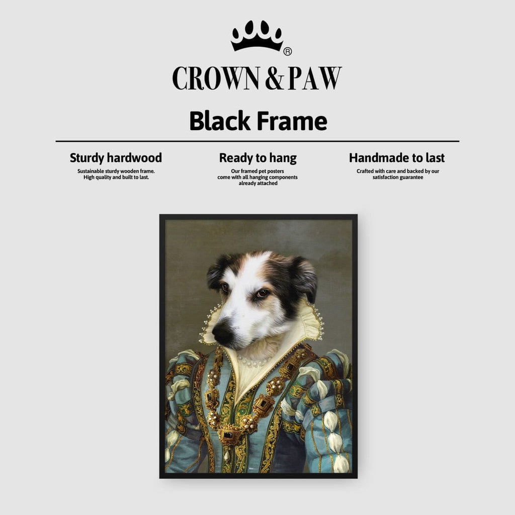 The Sapphire Queen - Custom Pet Poster
