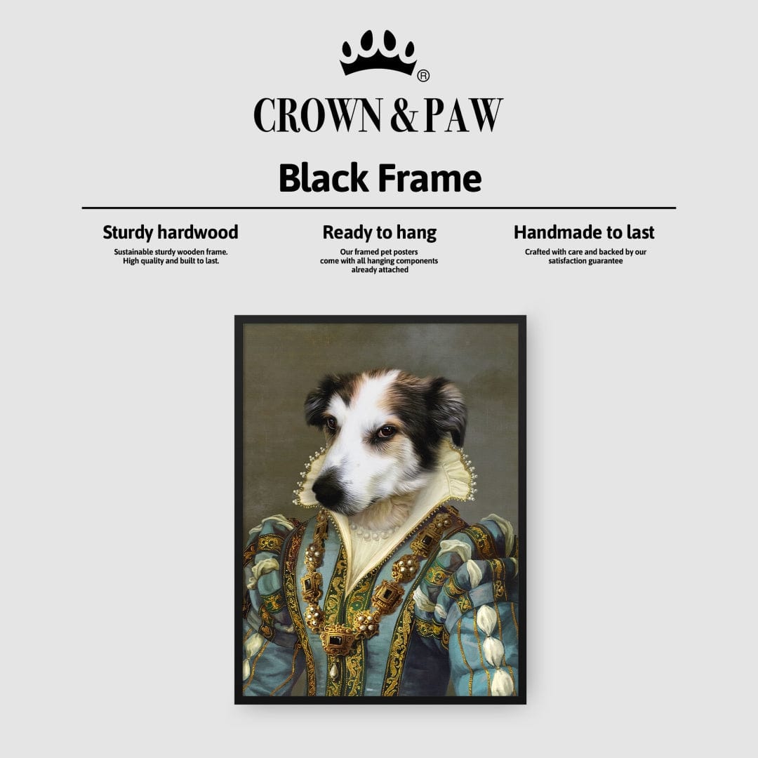 The Sapphire Queen - Custom Pet Poster