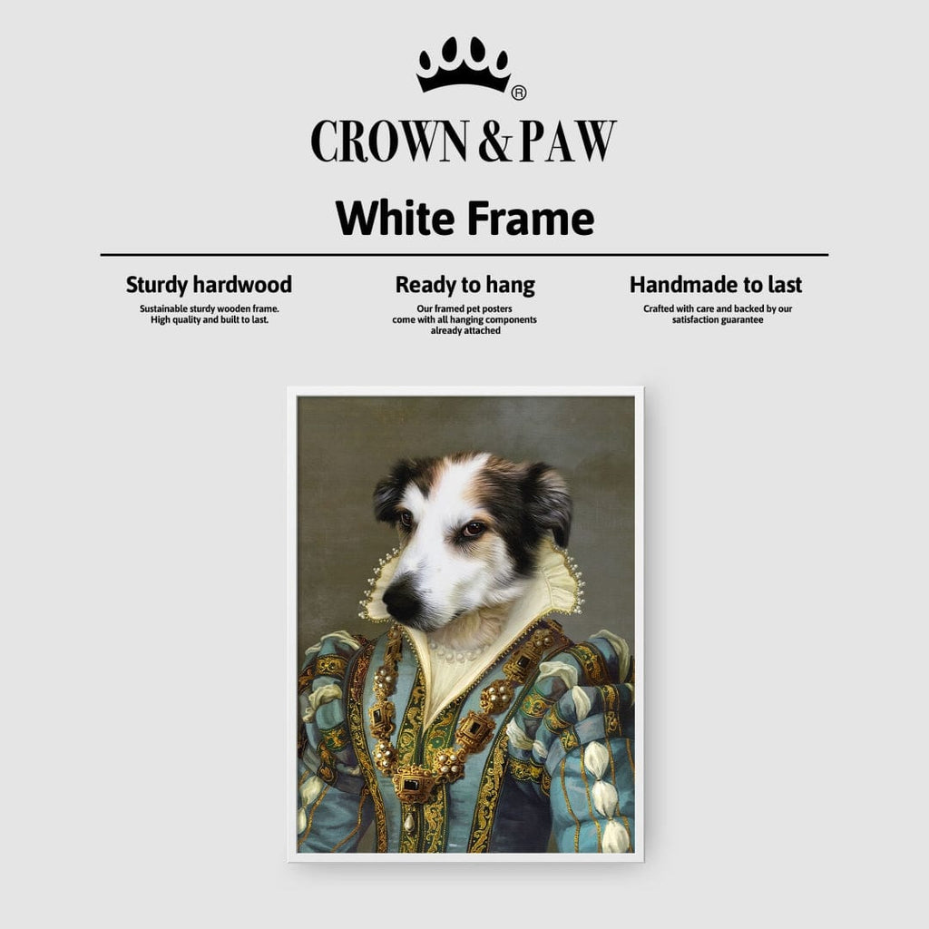 The Sapphire Queen - Custom Pet Poster