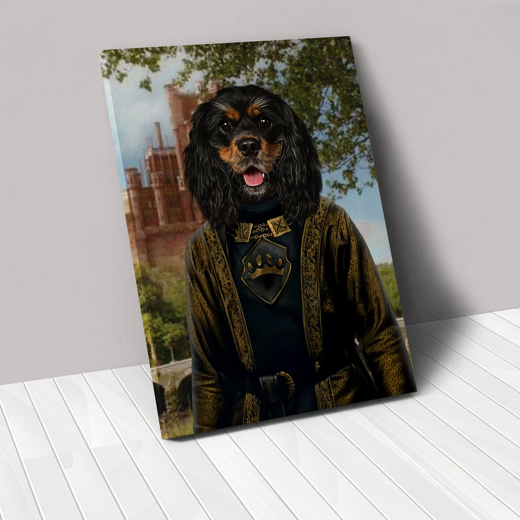 "Crown and Paw - Canvas The Sea Lord - Custom Pet Canvas 8"" x 10"" / Castle 1"