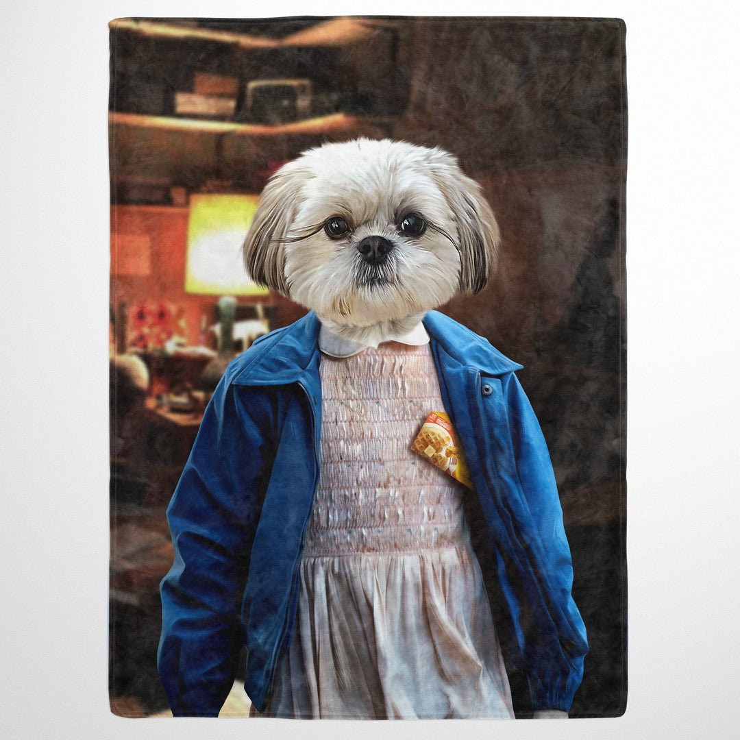 "Crown and Paw - Blanket The Strange Girl - Custom Pet Blanket 30"" x 40"" / Basement"