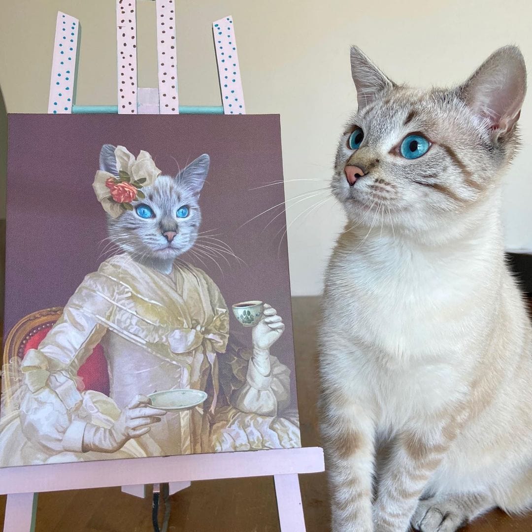 The Sweetheart - Custom Pet Canvas