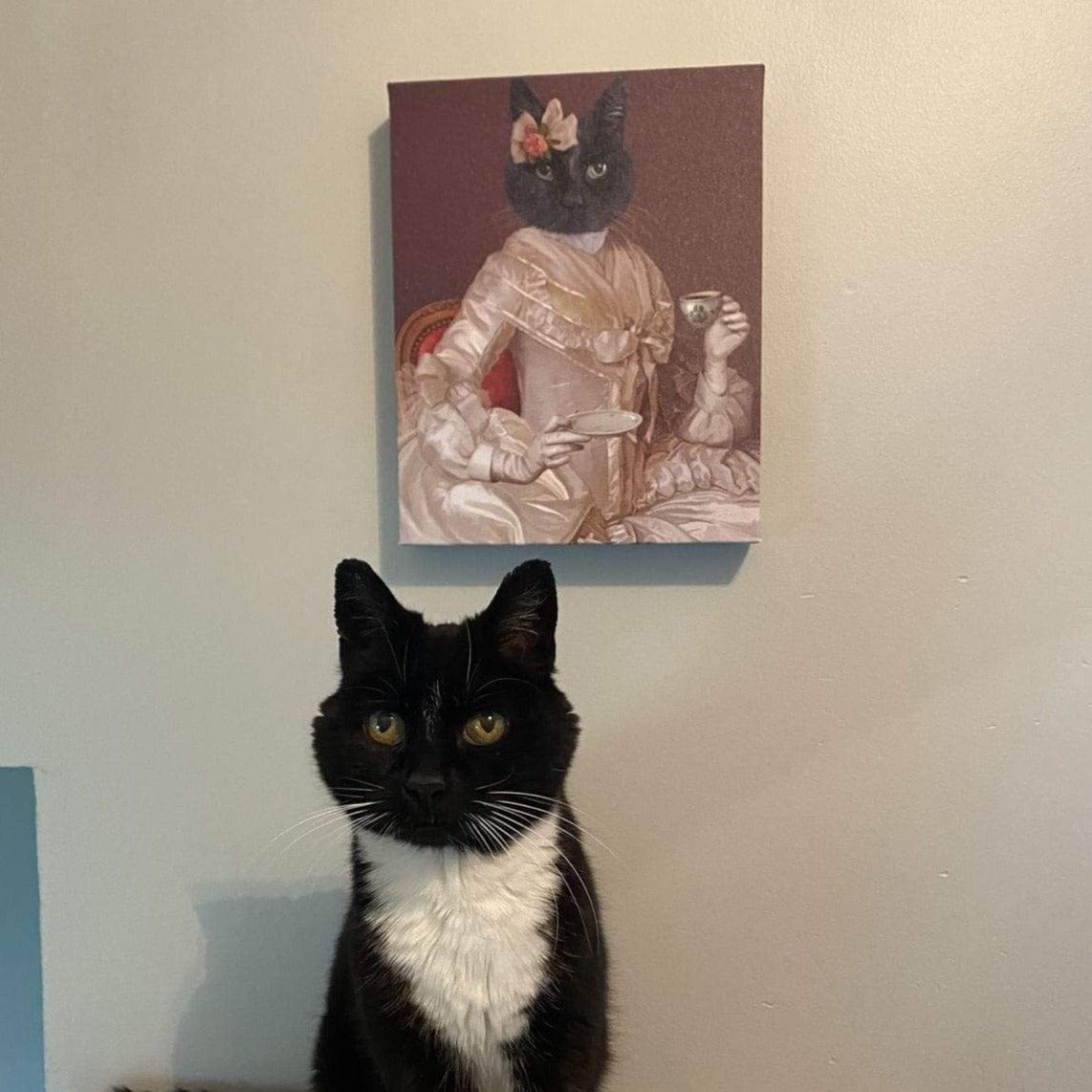 Custom Crown & Paw Portrait - One Pet