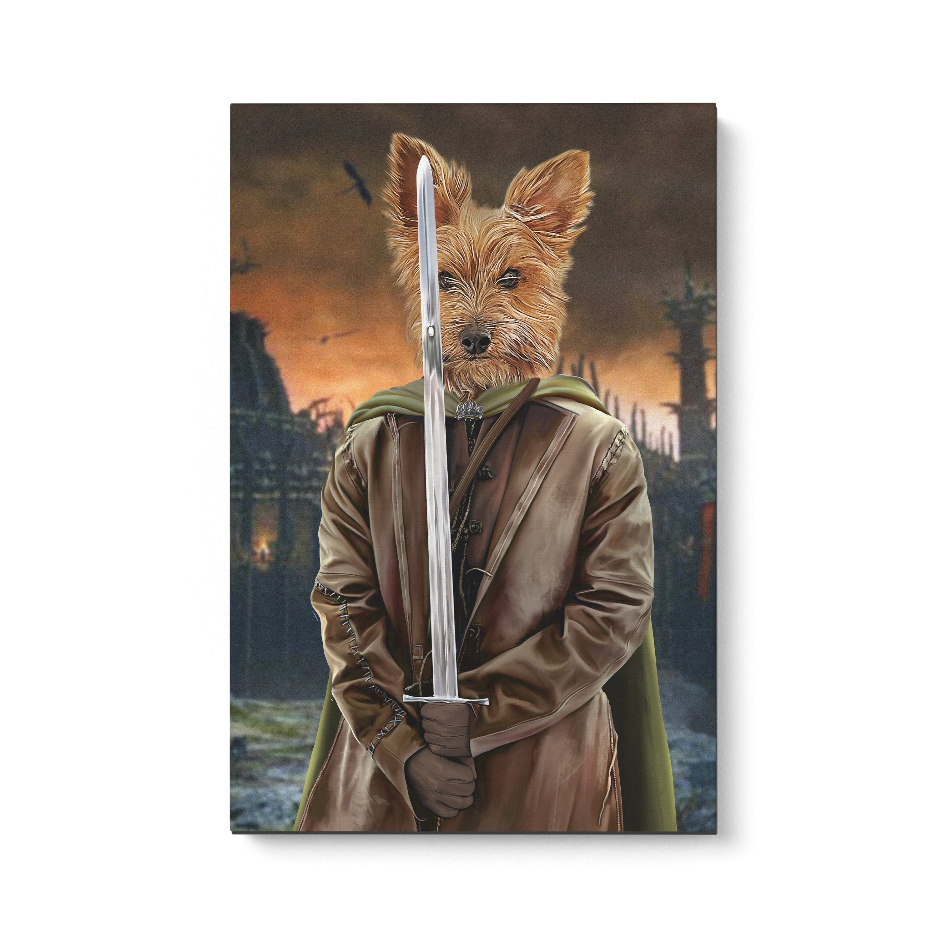 The Swordsman - Custom Canvas