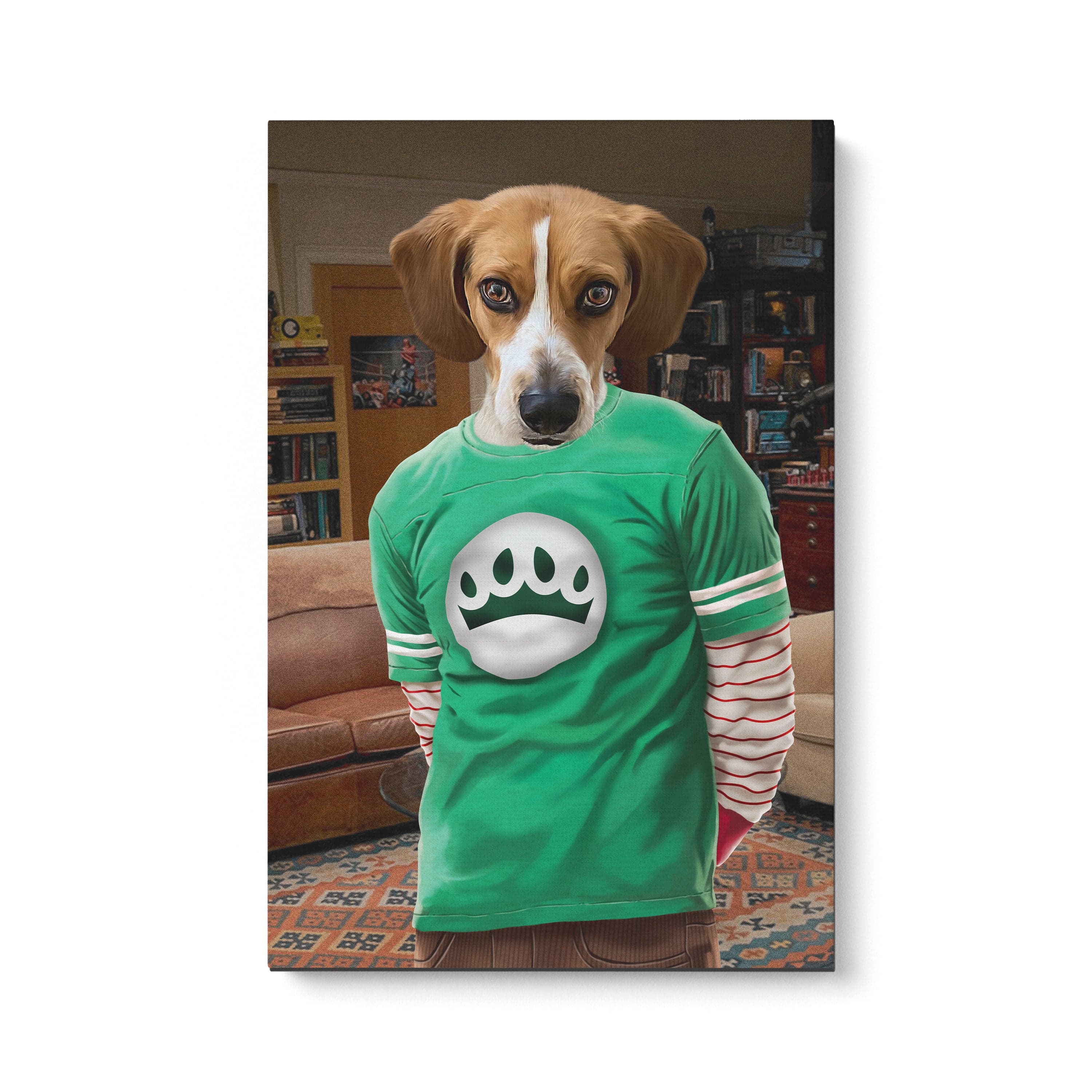 The Tall Nerd - Custom Pet Canvas