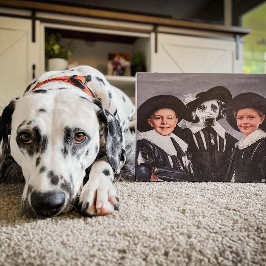 The Three Musketeers - Custom Pet Canvas