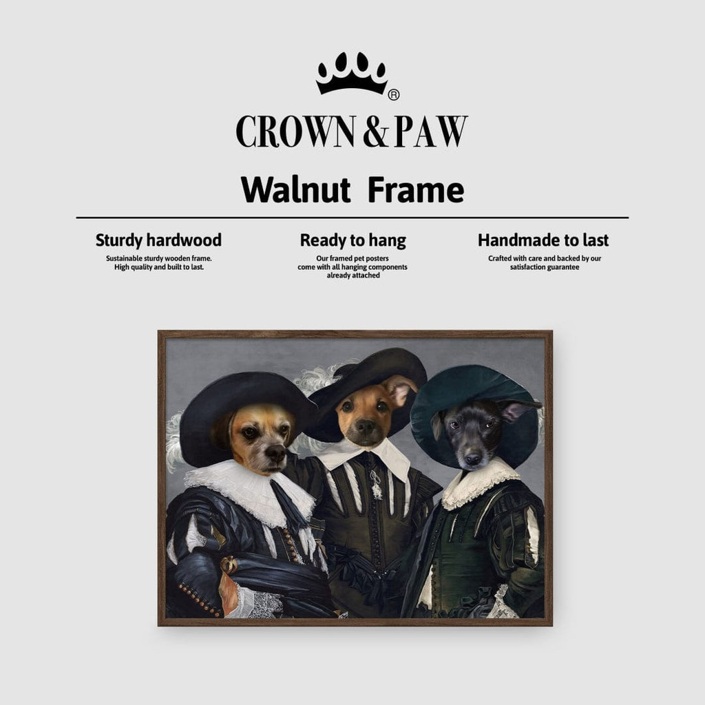 The Three Musketeers - Custom Pet Poster
