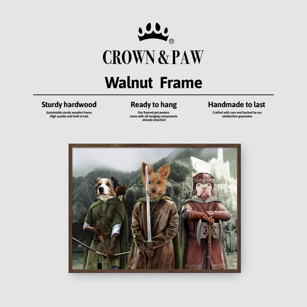 The Three Pawtectors - Custom Pet Poster