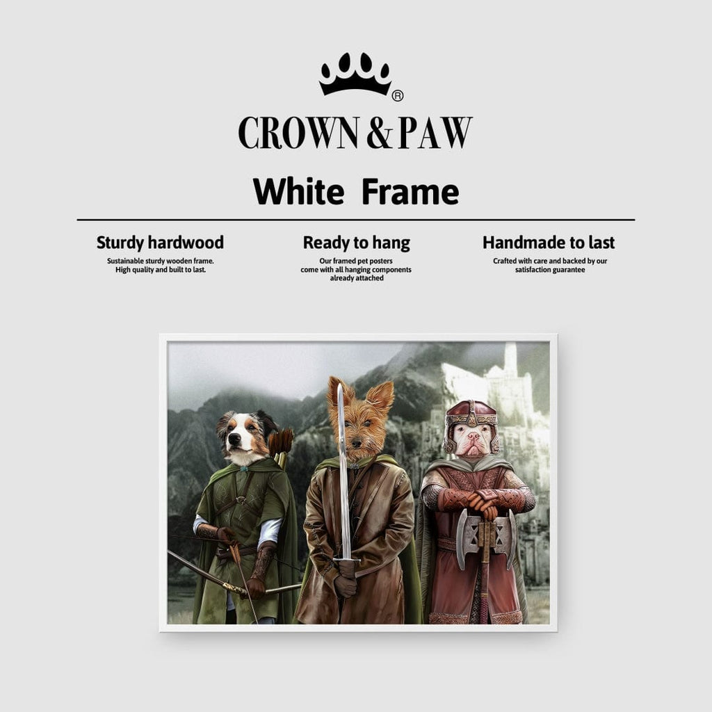 The Three Pawtectors - Custom Pet Poster