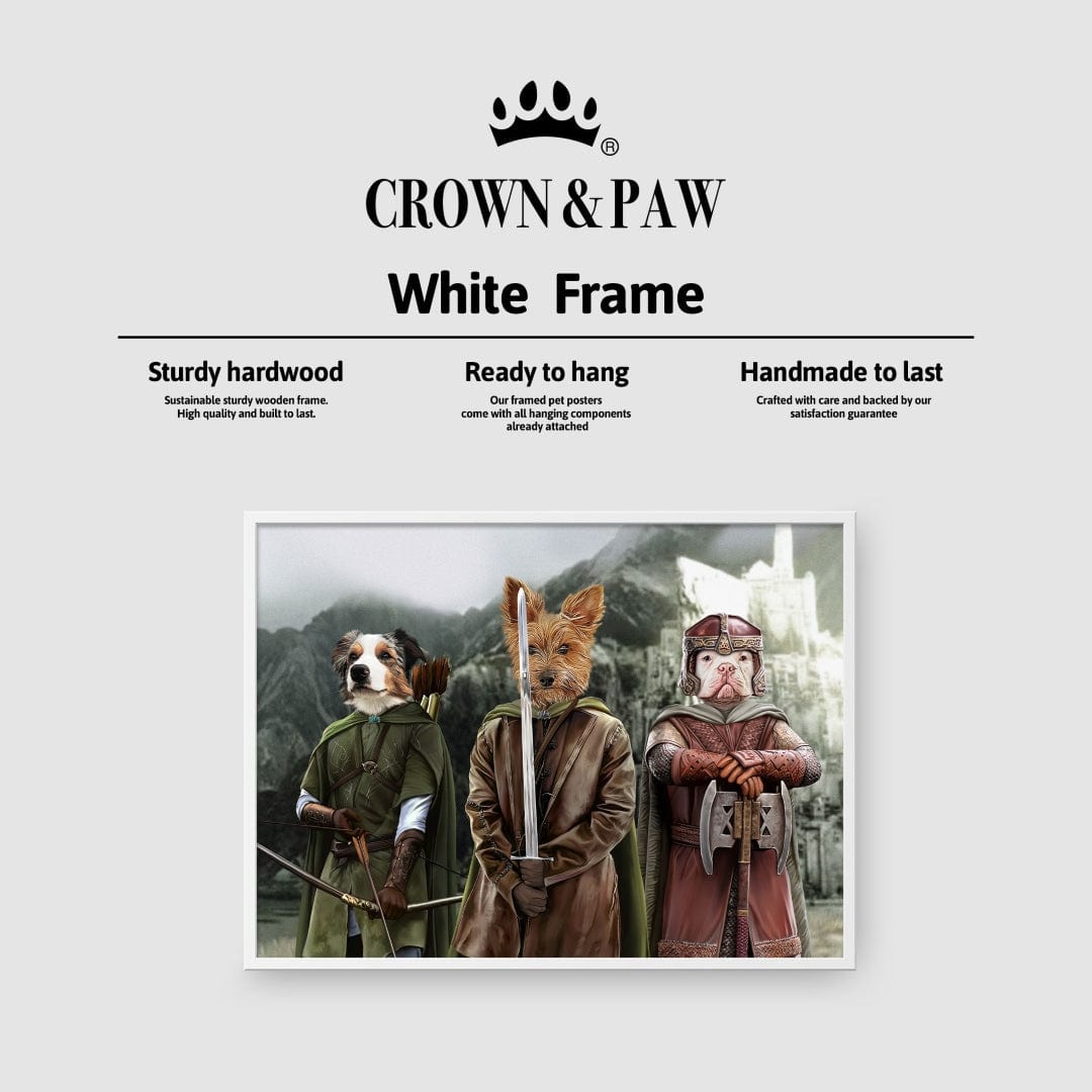 The Three Pawtectors - Custom Pet Poster